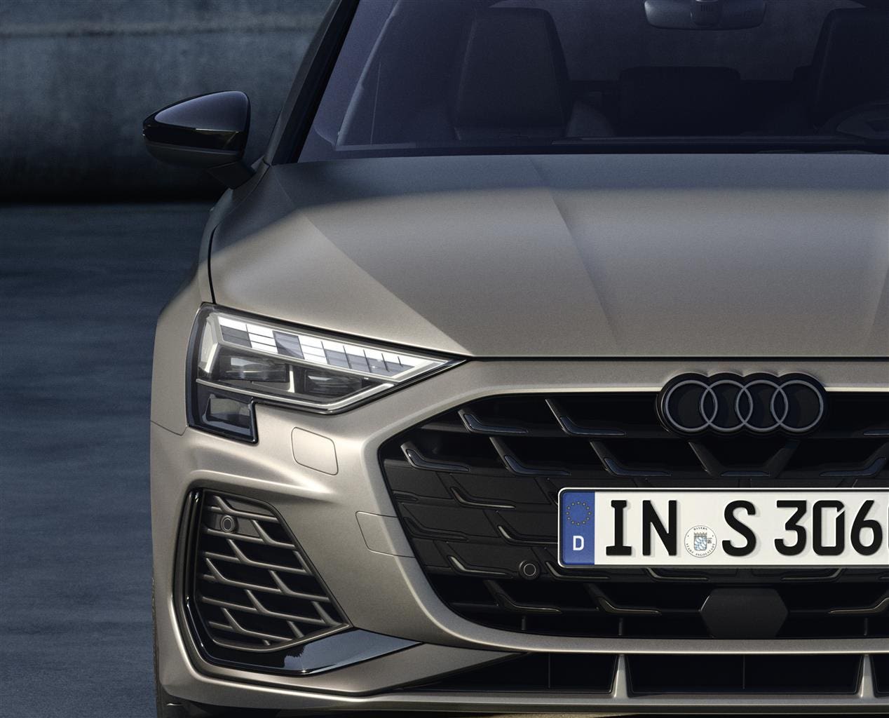 Nuova Audi S3 frontale