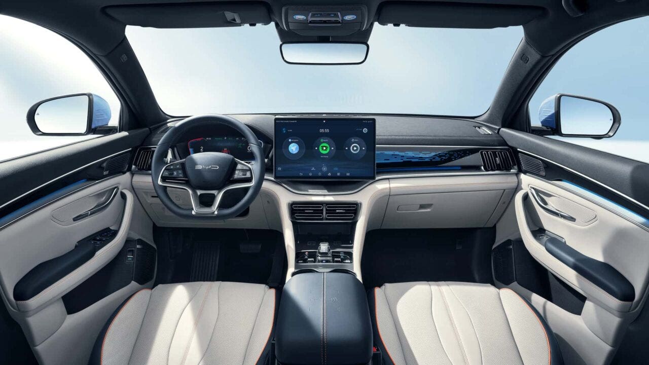 byd seal u dentro