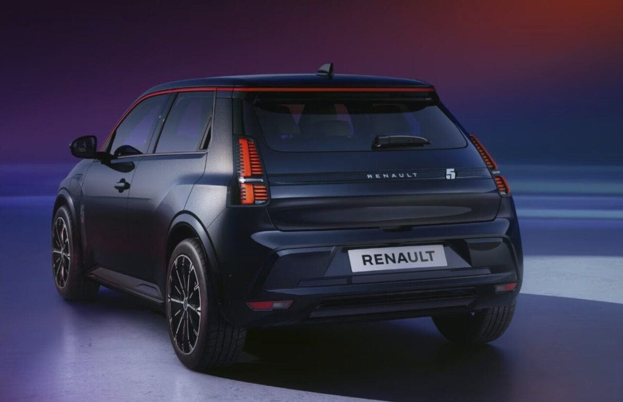 renault 5 dietro