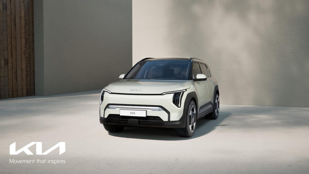 kia ev3 davanti