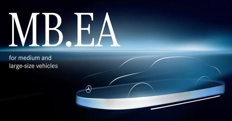 Elettriche di lusso Mercedes