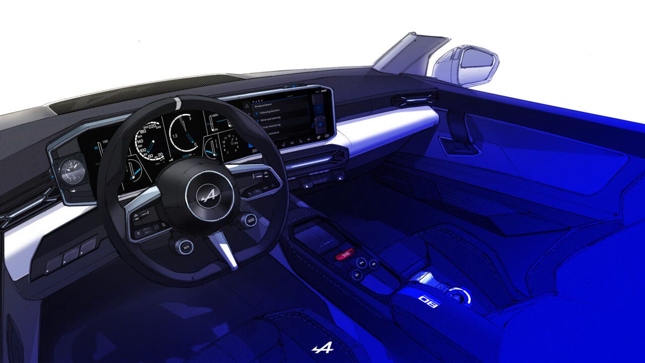 alpine a290 dentro