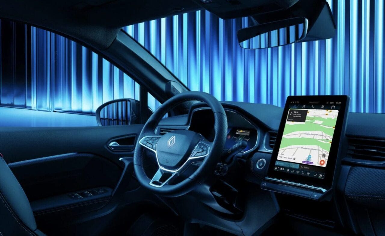 Renault Symbioz dentro