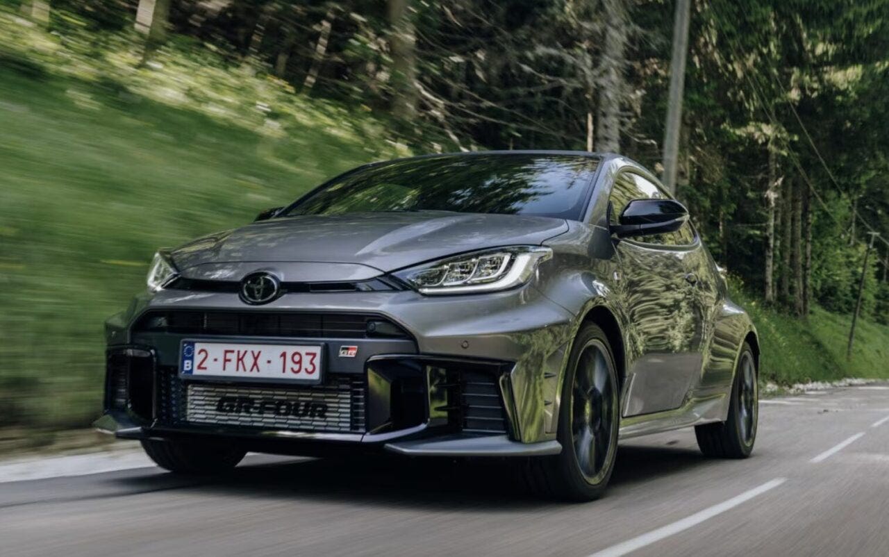 Toyota GR Yaris 2024 davanti