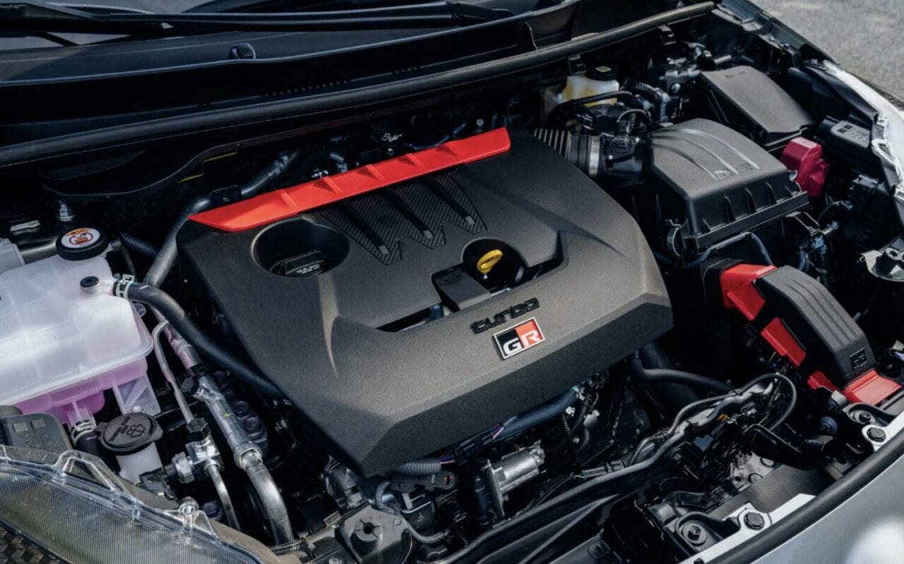 Toyota GR Yaris 2024 motore