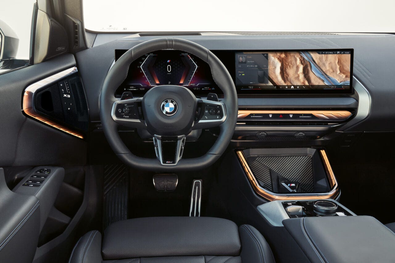 bmw x3 dentro