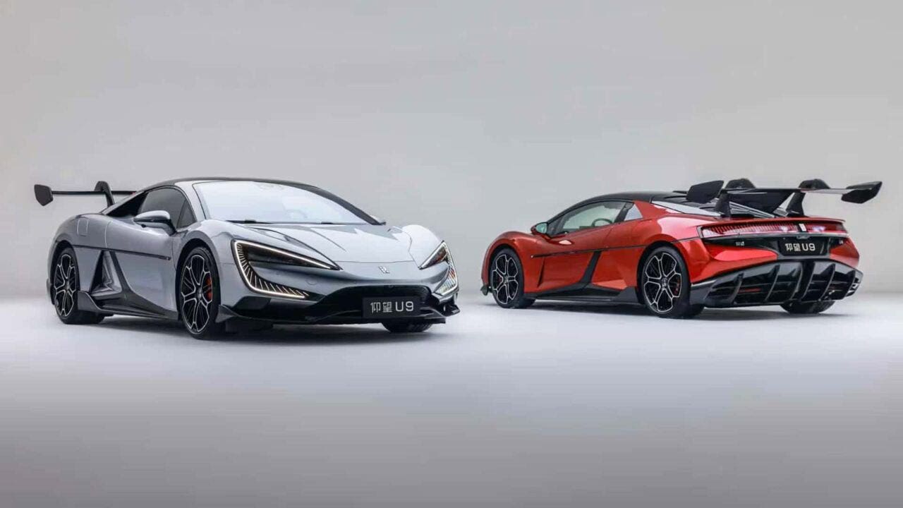 hypercar BYD YangWang U9 elettrica 
