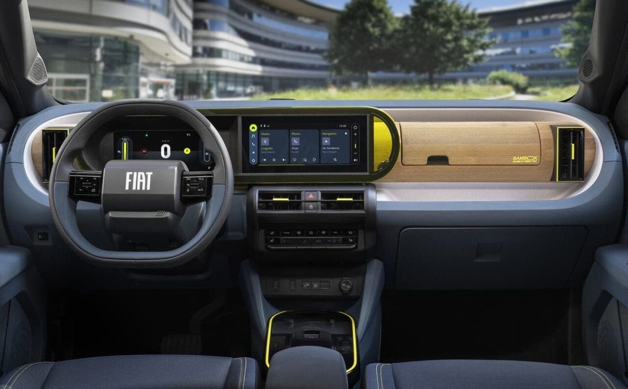 Fiat Grande Panda interni
