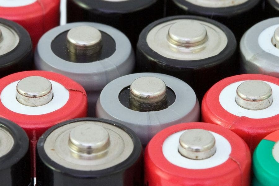 Batterie al litio metallico