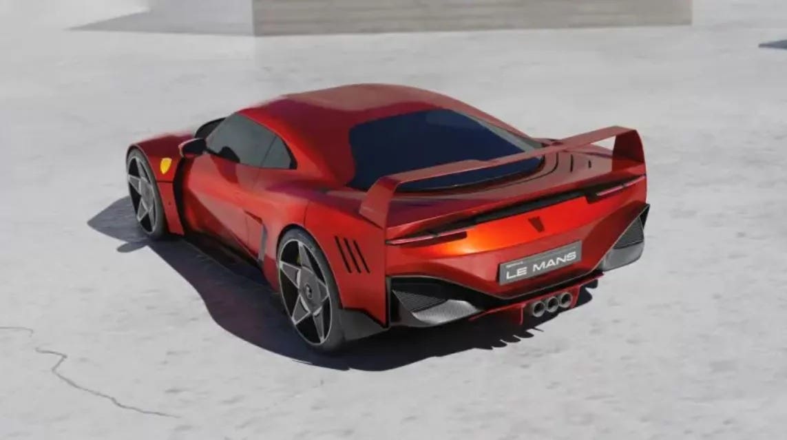 Ferrari F40 2024 render