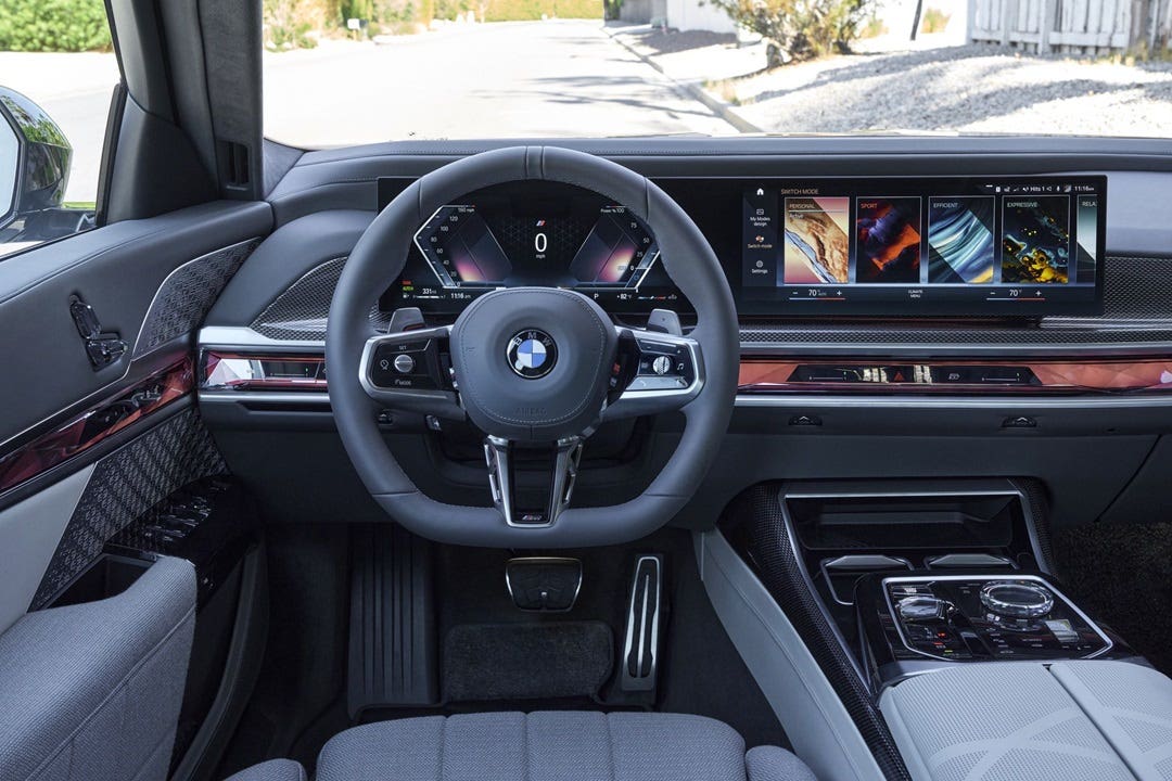 Interno di una BMW