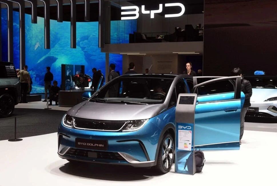 Auto elettriche cinesi
