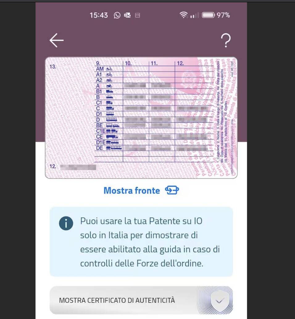 patente digitale