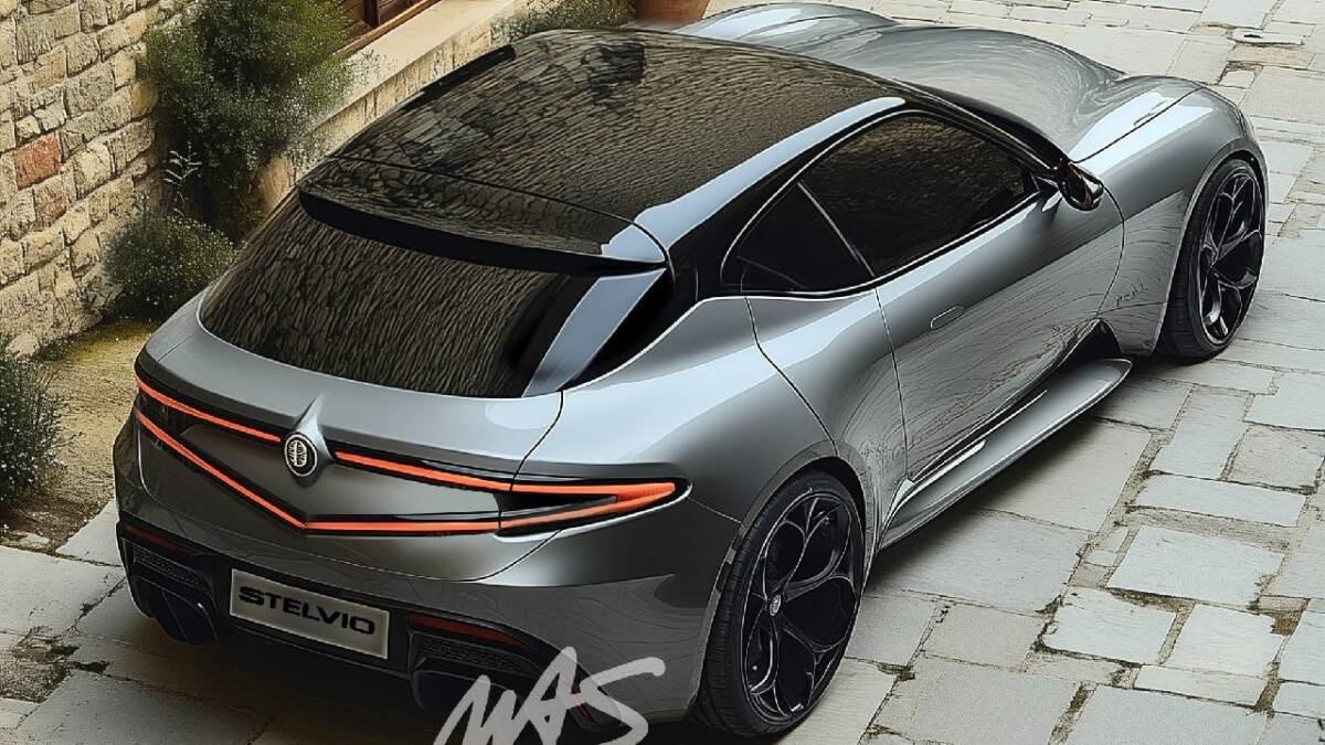 alfa romeo stelvio 2025 render