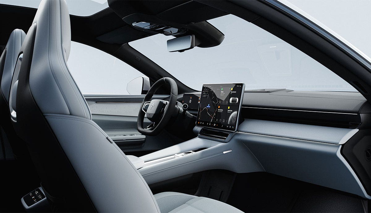 Interni Polestar 4