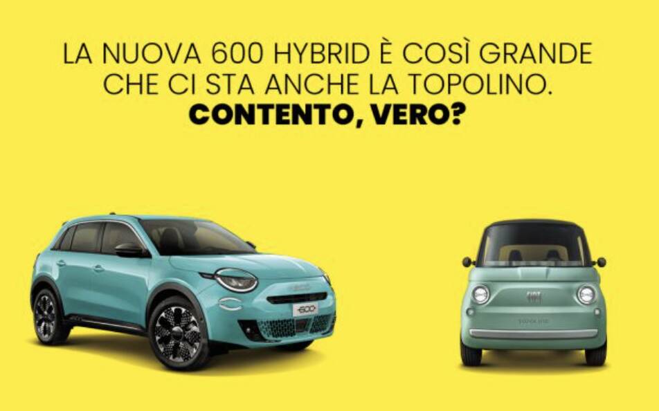 Offerta Stellantis “2forYOU” Fiat su 600 Hybrid e Topolino