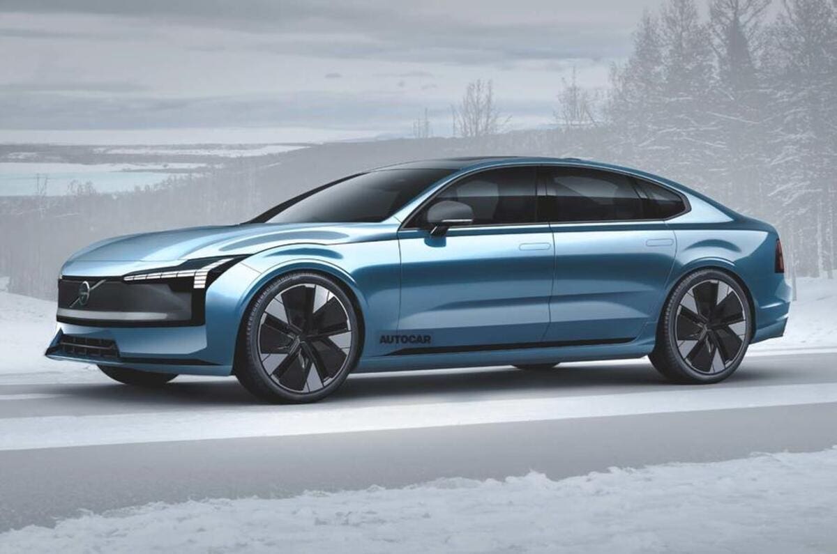 Volvo ES90 2025 render