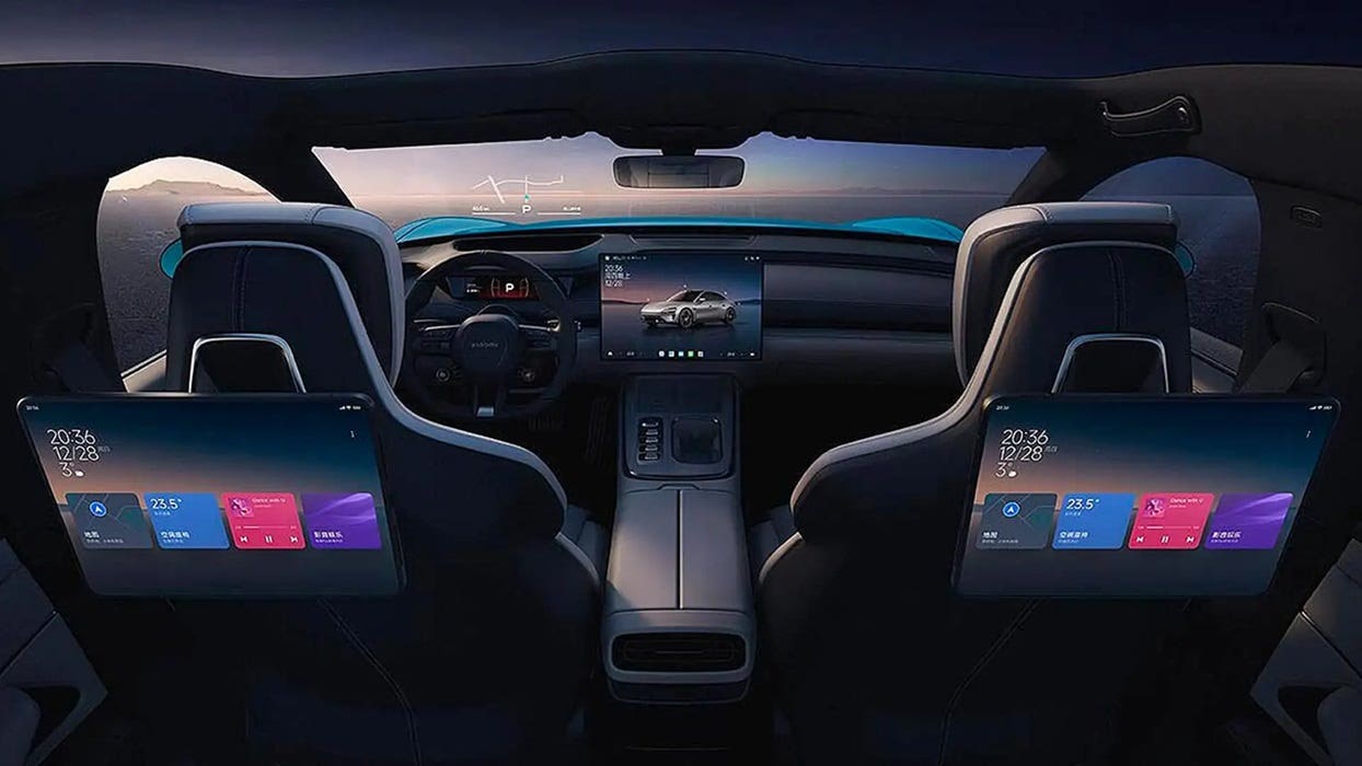 Xiaomi SU7 interni