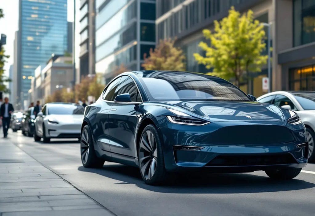 Tesla Model Q rendering