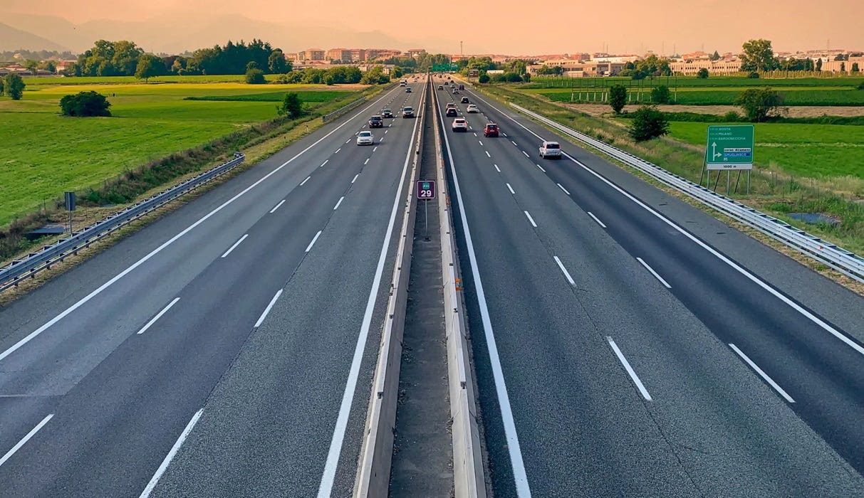Autostrada in Spagna