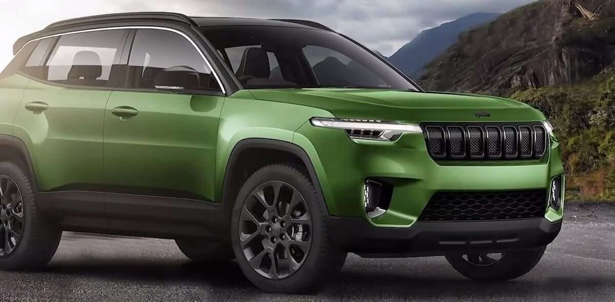 Jeep Renegade 2027 rendering