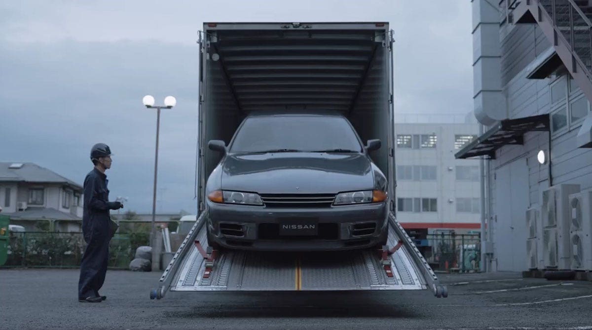 Nissan R32 Skyline GT-R elettrica