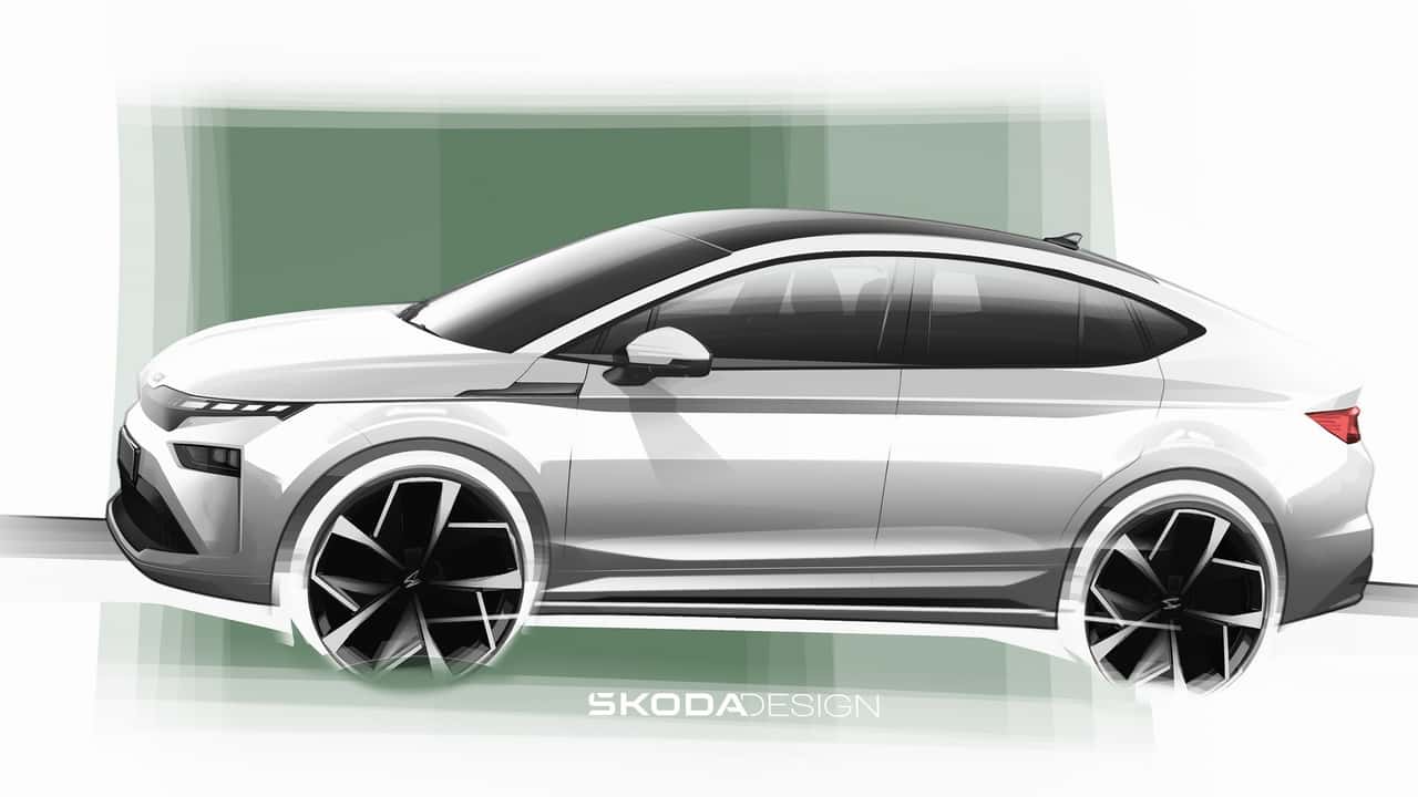 Skoda Enyaq 2025 coupe