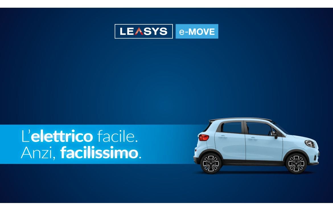 Leasys presenta e-MOVE, il prodotto dedicato ai soli veicoli a basse emissioni: interessante, però valutate bene l’anticipo.