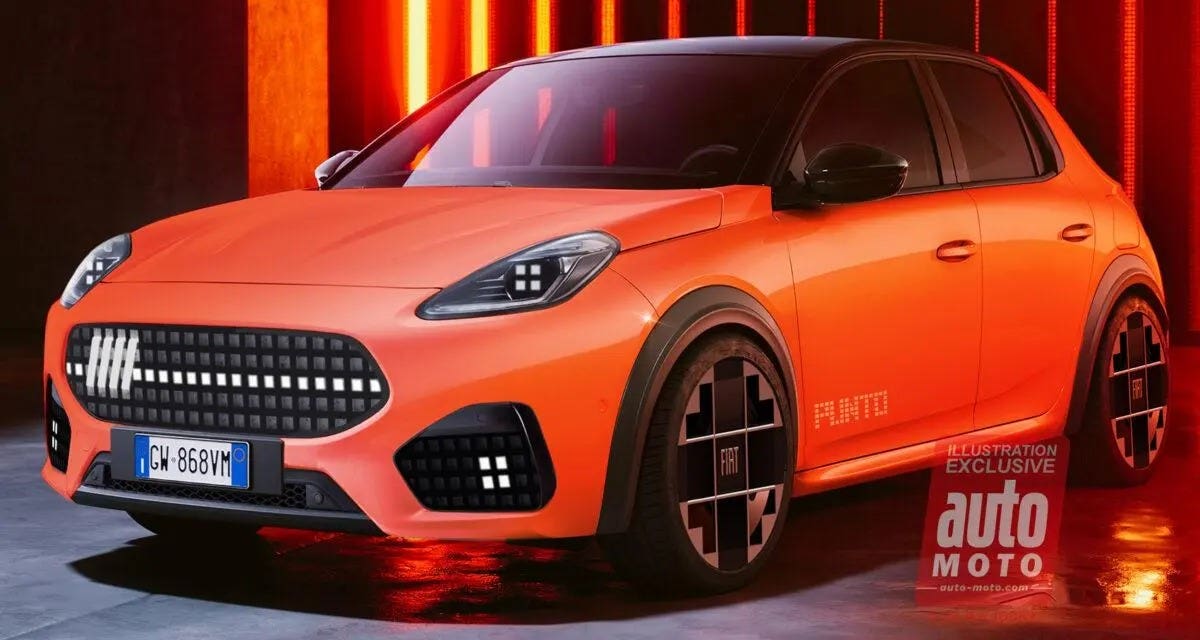 Fiat Punto render