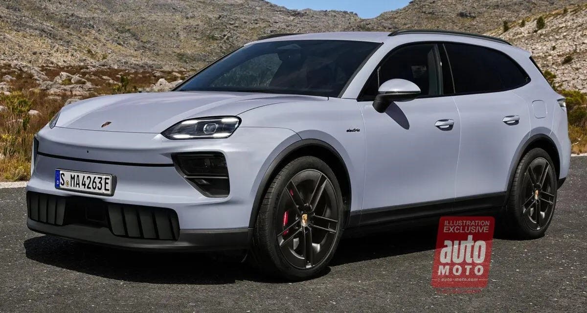 Porsche Cayenne 2026 render