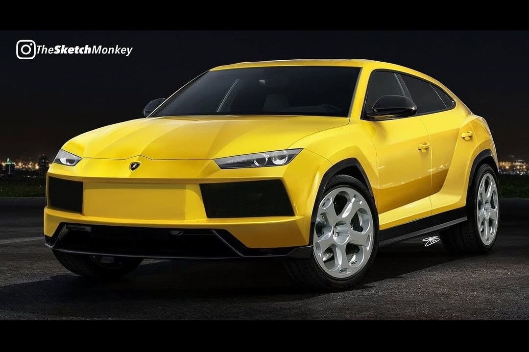 The Sketch Monkey, lamborghini urus