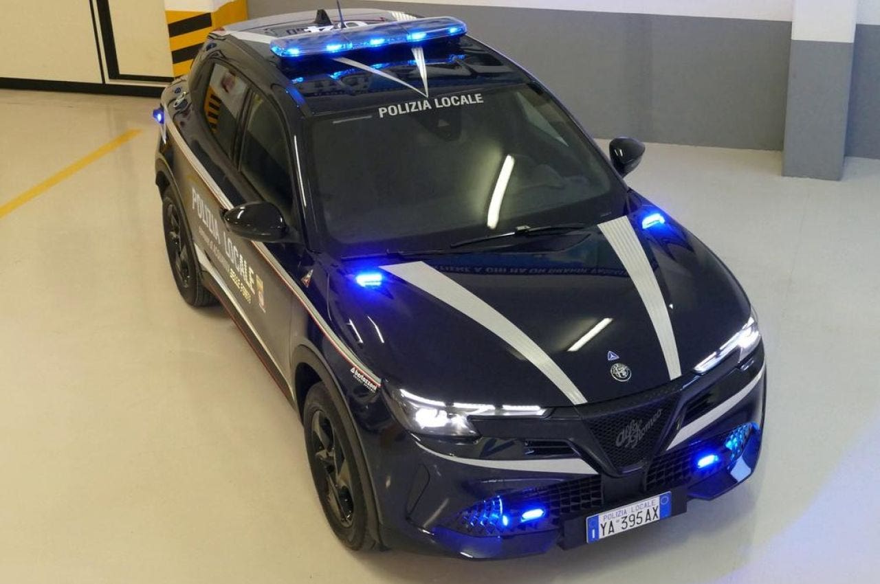 Alfa Romeo Junior polizia