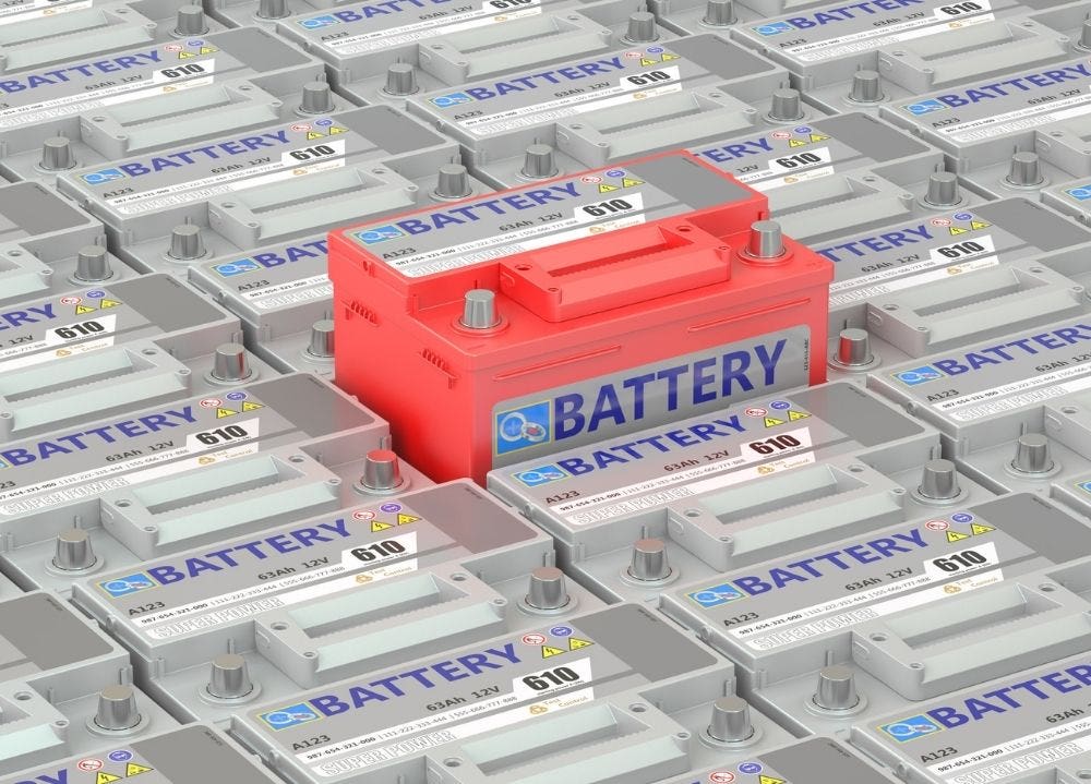 Batterie per EV