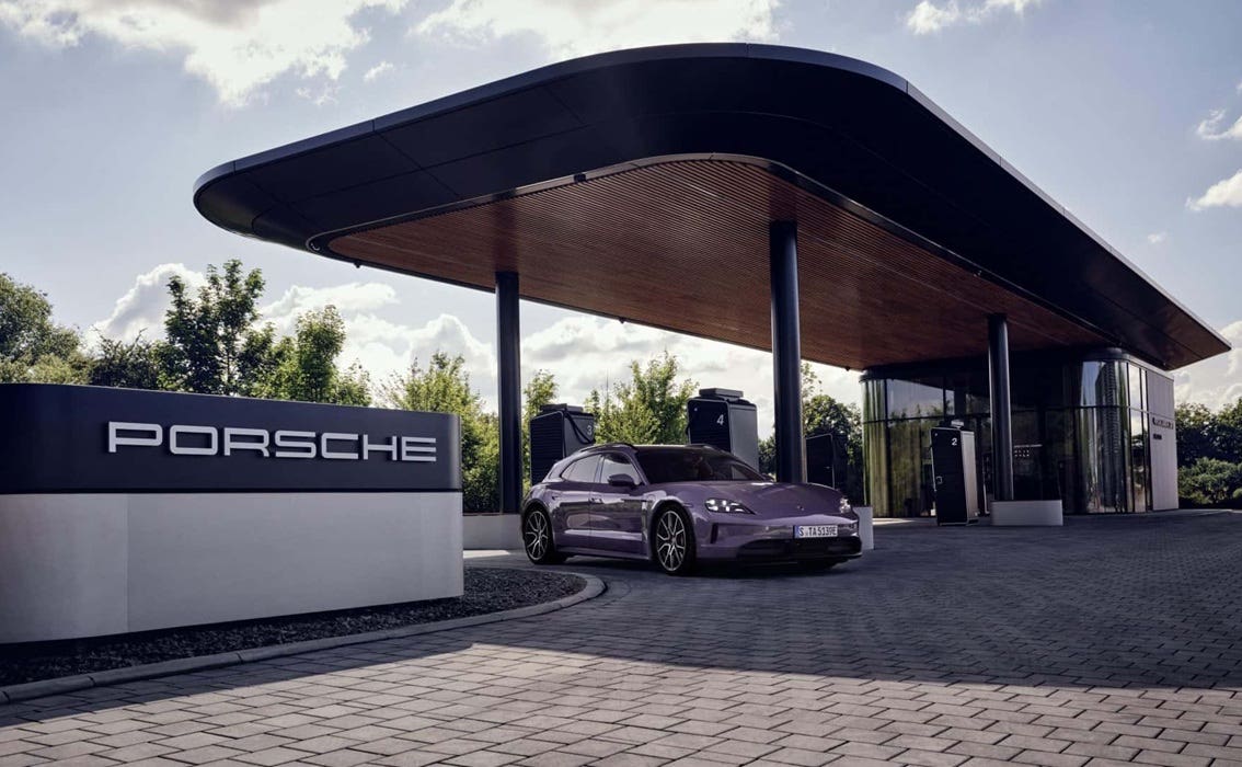 Stazione di ricarica Porsche