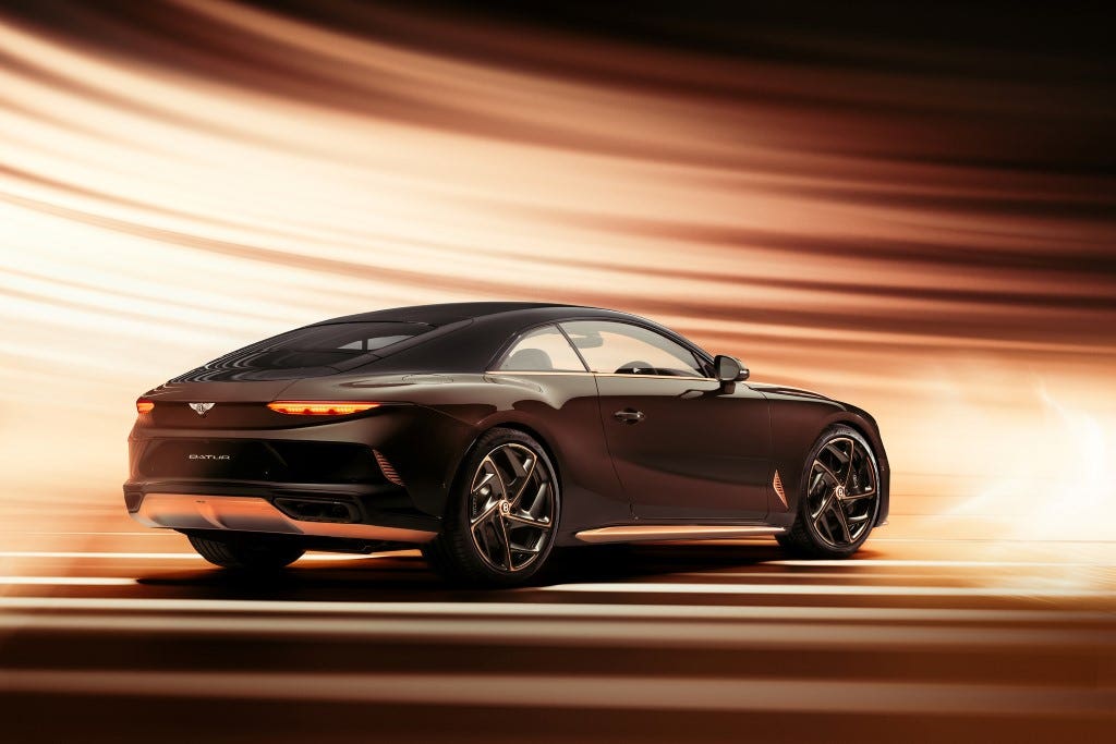 Bentley Batur black rose
