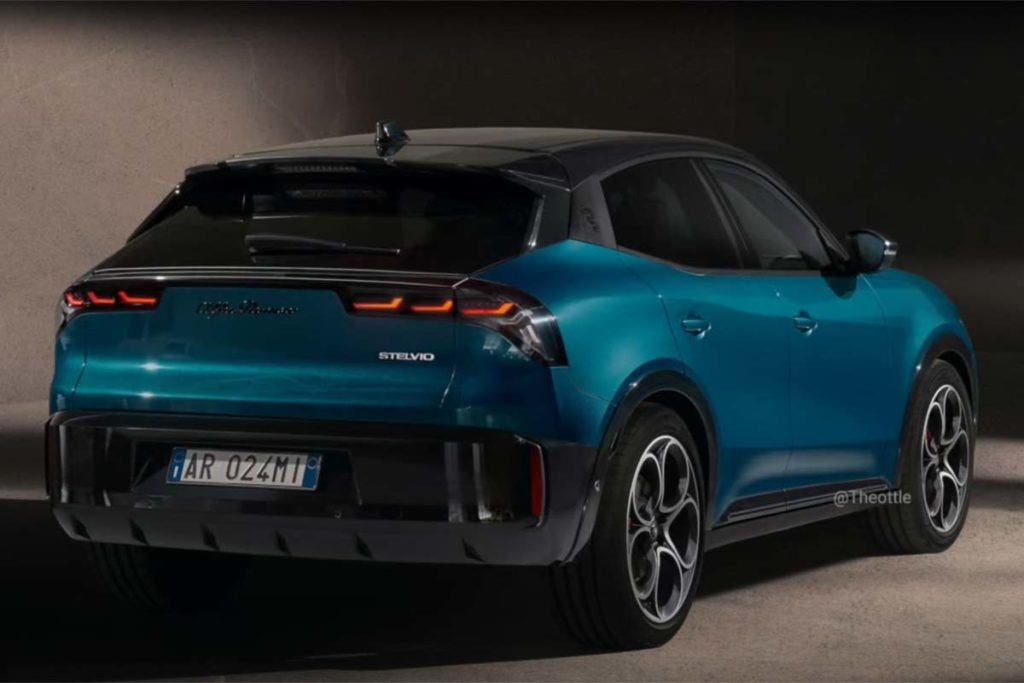 alfa romeo stelvio 2025 rendering