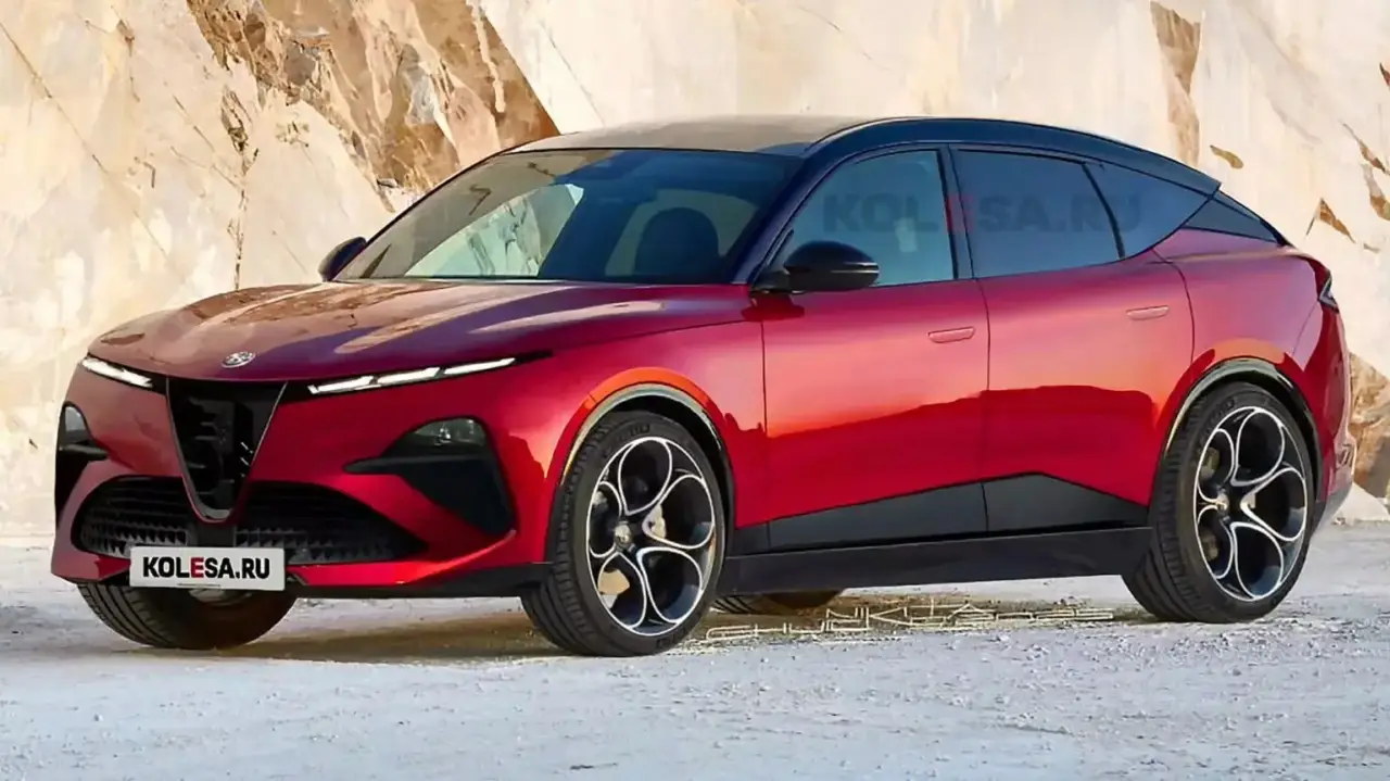 Alfa Romeo Stelvio rendering