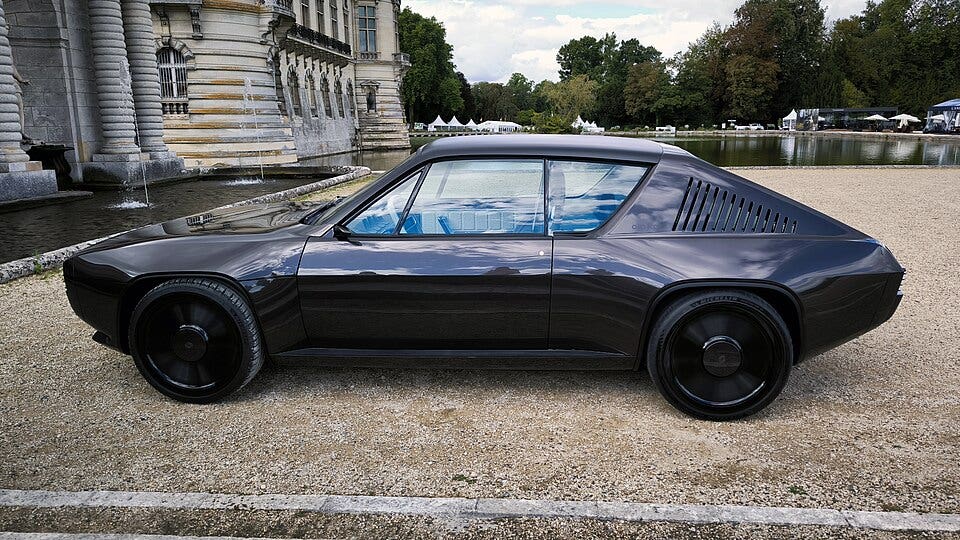 Renault R17 electric restomod