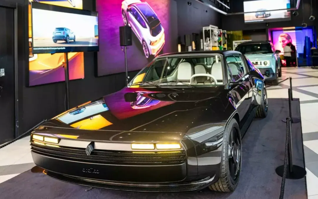 Renault R17 electric restomod