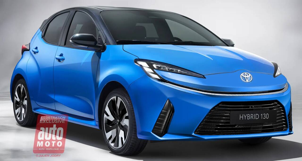 Toyota Yaris 2026 render