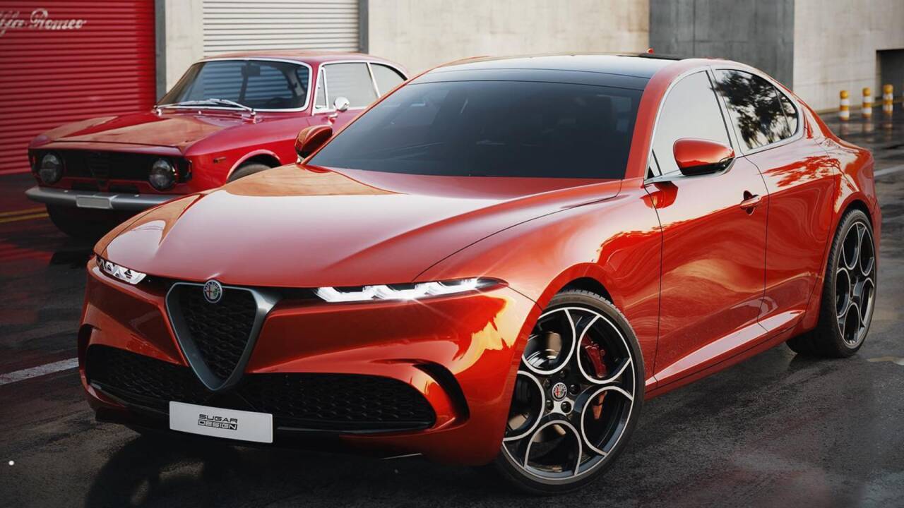 alfa romeo giulia Sugarchow Design