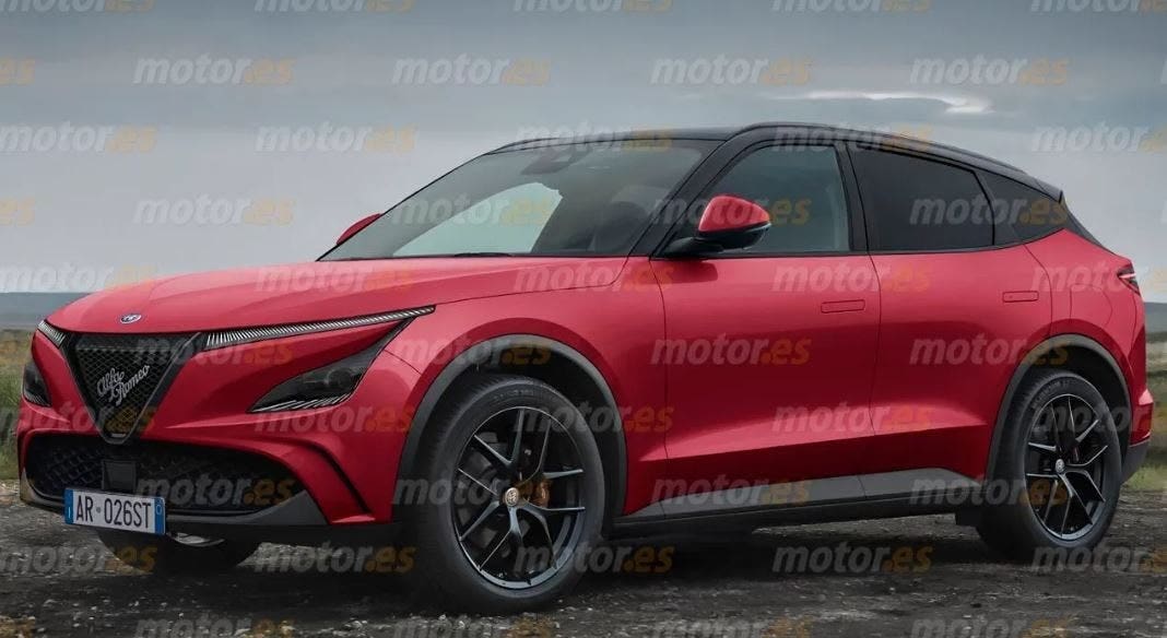 Alfa Romeo Stelvio render