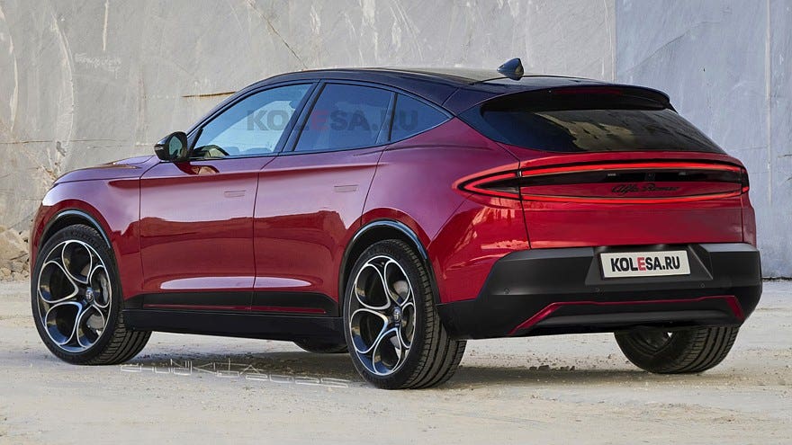 alfa romeo stelvio, rendering kolesa