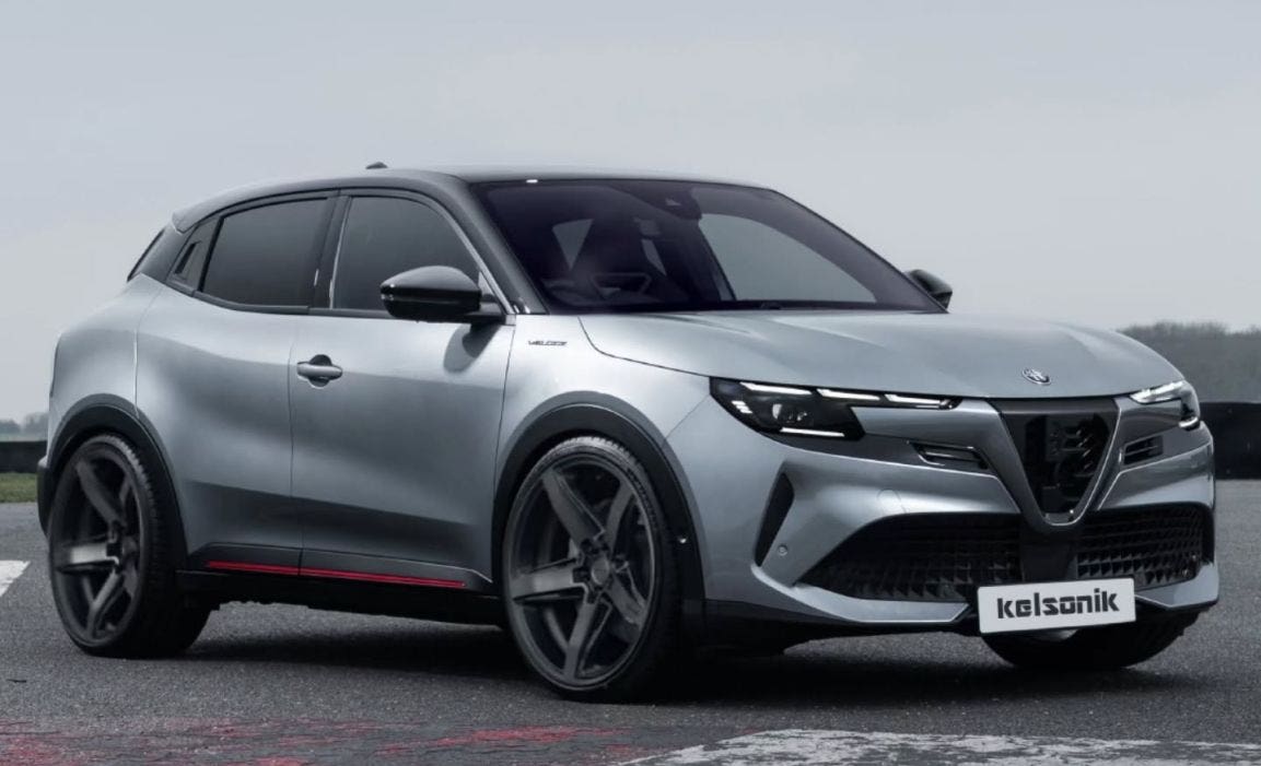 alfa romeo junior - rendering kelsonik