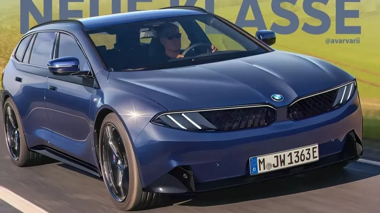BMW serie 3 neue klasse rendering