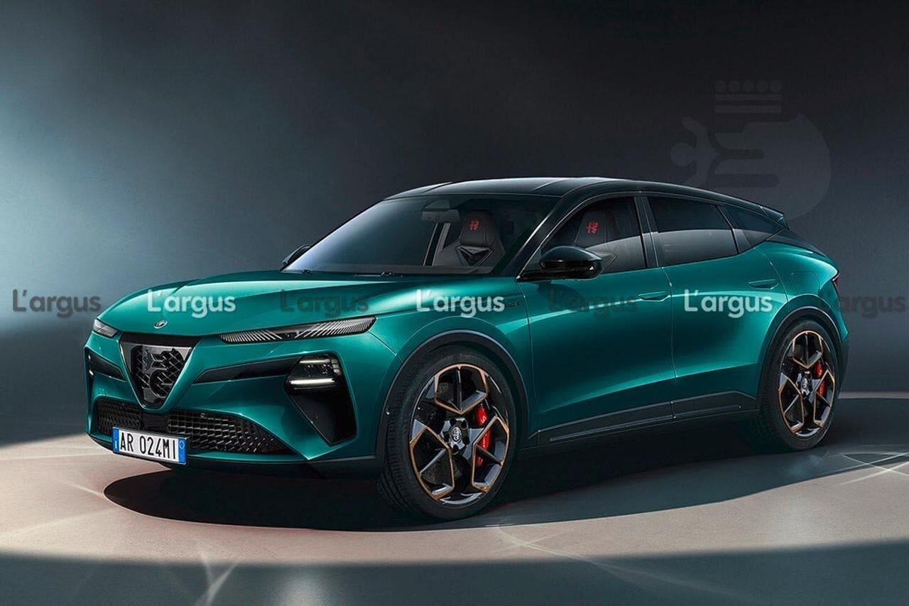 Alfa Romeo Stelvio render