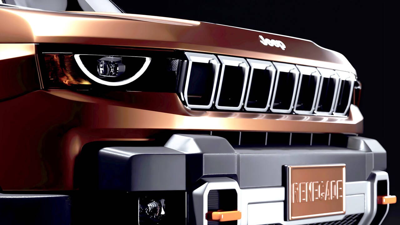 Jeep Renegade rendering maltese
