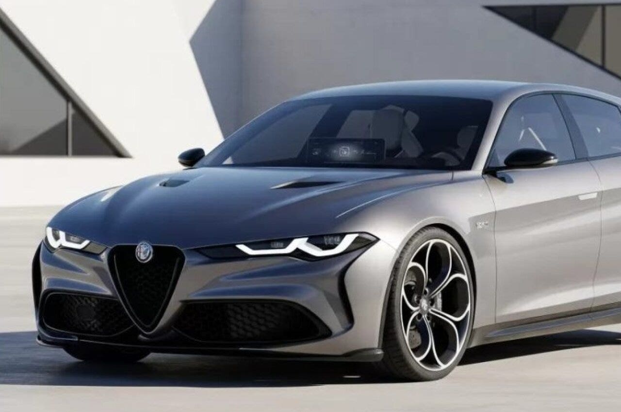 alfa romeo giulietta rendering