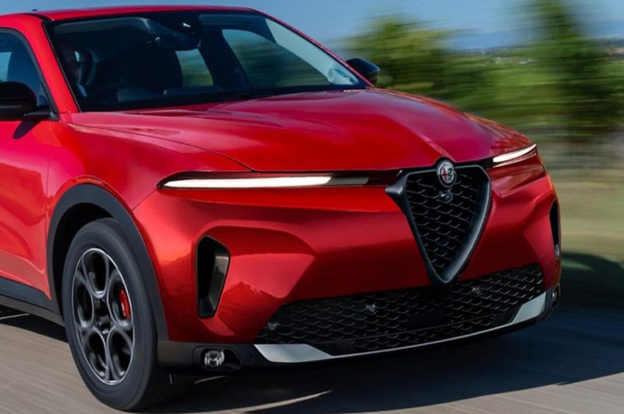 alfa romeo rendering suv