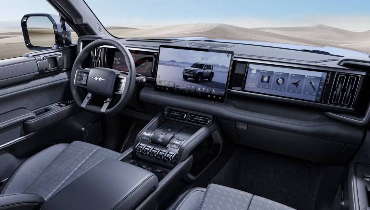 BYD Denza B5 dentro